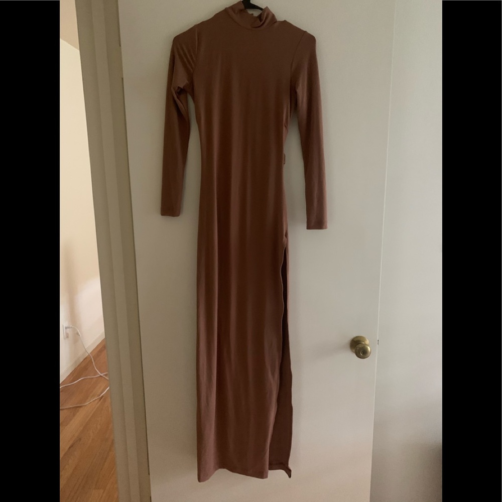 Mocha Gold bar dress